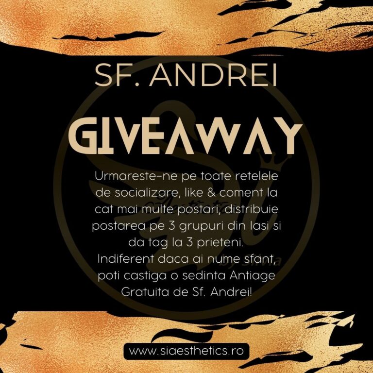 Giveaway Sf.Andrei